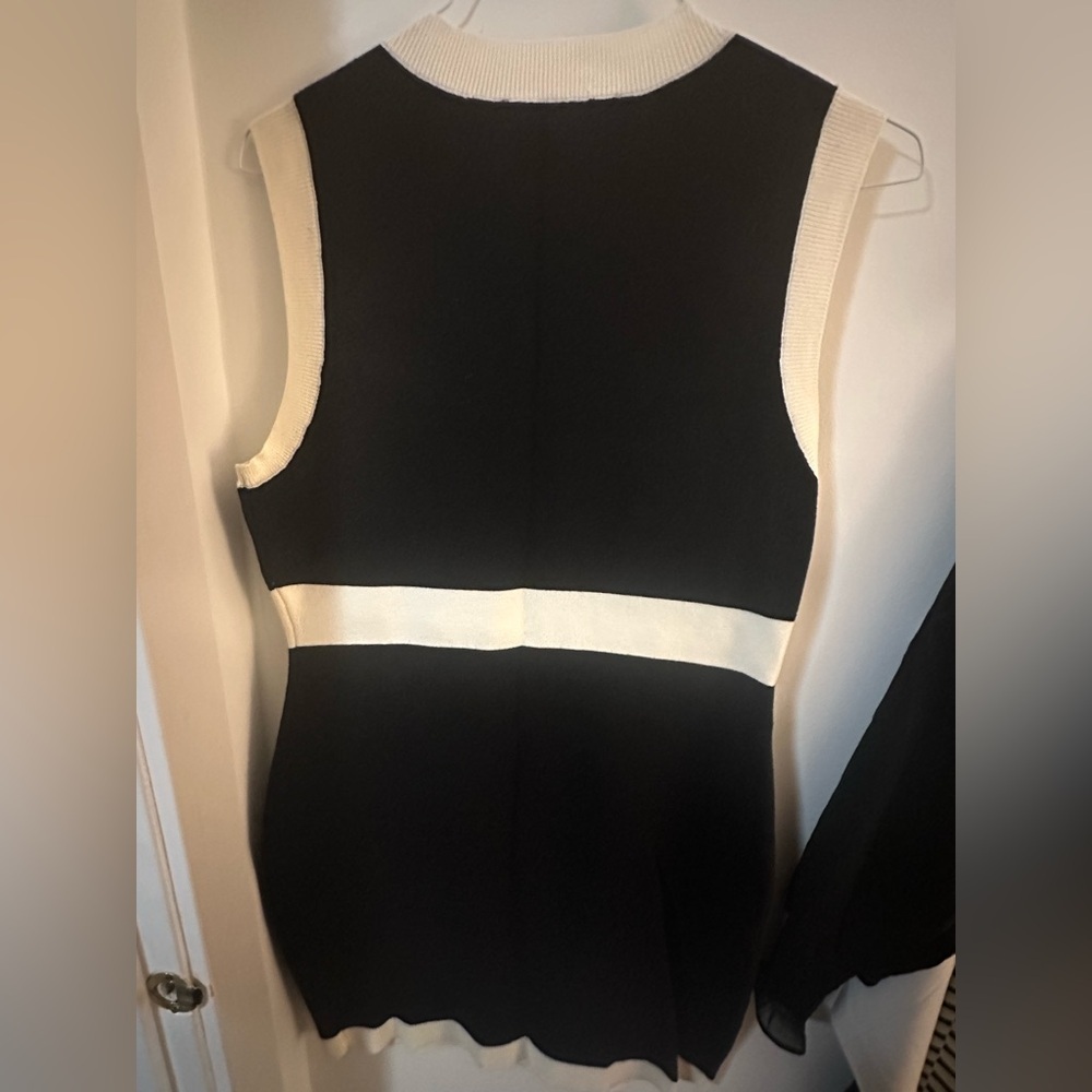 NEW Anthro x Endless Rose Mock Neck Sleeveless Mini Dress NWT - Picture 7 of 13